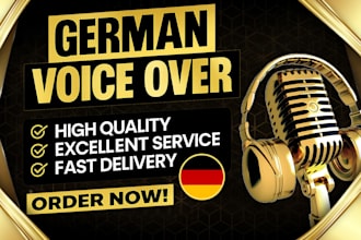 do german voice over for games, characters, narration and fantasy