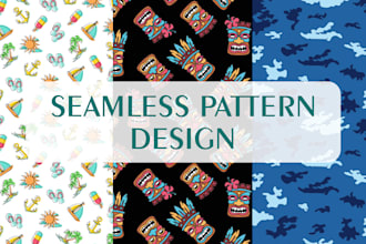 design unique, seamless repeat patterns