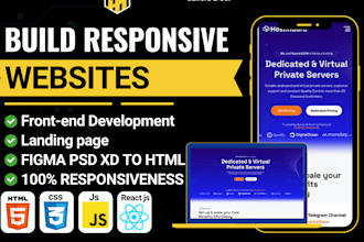 be your frontend developer using react , next js , HTML, CSS