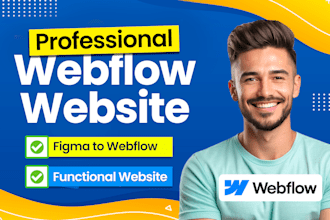 be your webflow expert, develop or design webflow website, figma to webflow