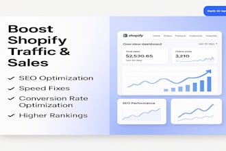 optimize your shopify SEO to boost traffic and sales