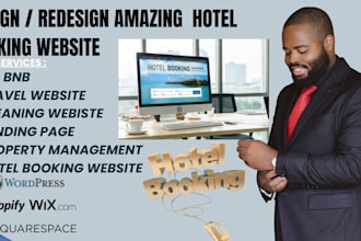 build hotel booking website, hotel reservation airbnb clone real estate website