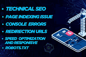 do monthly technical issues and website indexing