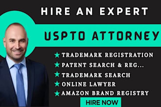 be US, canada licensed trademark registration attorney, office action, sou, noa