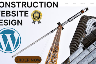 design construction plumbing website roofing contractor wordpress hvac website