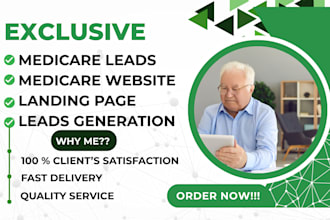 medicare leads medicare website healthcare leads medical leads ads set up