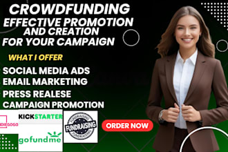 promote your crowdfunding campaign on kickstarter gofundme indiegogo patreon