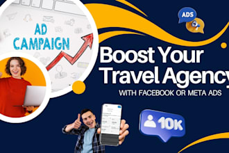 run and manage facebook ads for your travel agency