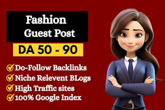 do fashion guest post on high da fashion blog with fashion and beauty backlinks