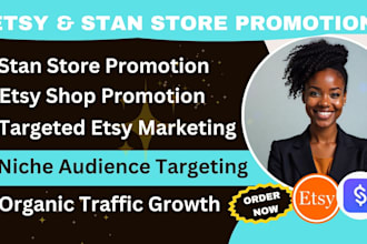 do stan store promotion, etsy shop promotion stan store marketing to boost sales