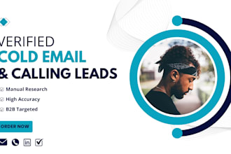 build a verified b2b cold calling and cold email list
