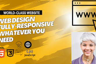 build or rebuild a professional website as a full stack developer