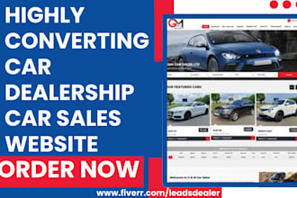 design car dealership website car sales used car mechanic car repair website