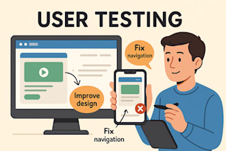 user test app andriod ios website usability testing user experience QA review