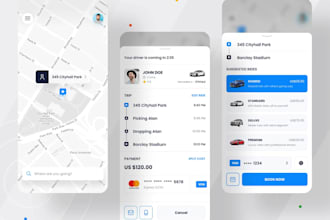 carpooling app, ridesharing app, truck booking app, bus booking app, school bus