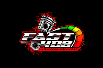 do a modern automotive, transport, logistics, and hotshot trucking logo