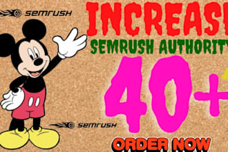increase semrush da semrush authority with google safe link from any score to 60