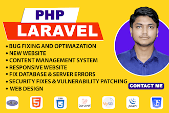 be your PHP laravel developer and software developer
