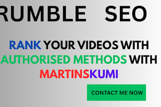 do superfast organic rumble video promotion