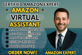 be your expert amazon virtual assistant for amazon fba wholesales