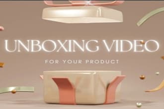 create an unboxing and demo video for your product