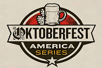 design eye catchy oktoberfest mascot logo