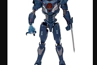 model mecha action figure scifi robot cyberpunk articulated 3d character stl
