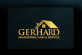 do memorable real estate, property, mortgage or construction business logo