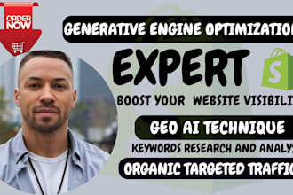ensure website visibility using generative engine optimization GEO ai technique