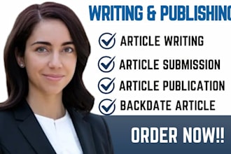 write and publish article in top index scopus journal