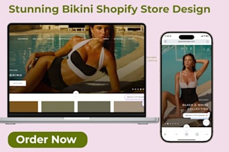 build swimwear shopify store activewear store summer wear bikini clothing store