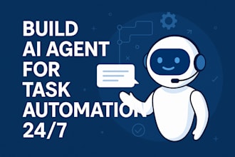 build ai agent for task automation