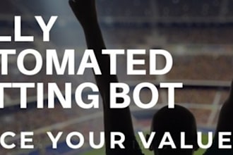 expert bet bot developer, create your automated bet system custom sports bot