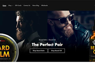 build a profitable beard oil shopify store men grooming website shave website