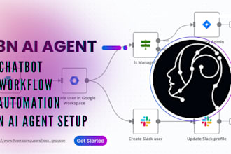 create and fix n8n automation workflow ai agent and API integration