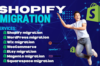 backup shopify wordpress wix woocommerce etsy magento squarespace migration