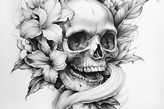 design a flash minimalist tattoo for you