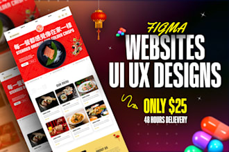 design and redesign website mockup and website ui in figma