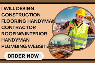 design construction flooring handyman contactor roofing plumbing hvac website
