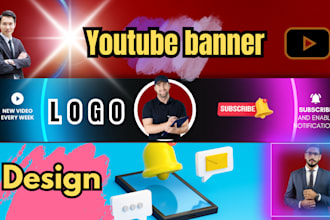 design youtube banner for your channel art