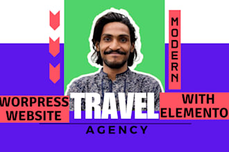 travel agency wordpress website design