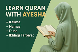 teach you the holy quran online with proper tajweed
