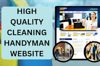 cleaning handyman solar hvac plumbing home remodelling construction website