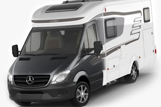 do stunning 3d motorhome, van, food truck with 3d modeling and rendering