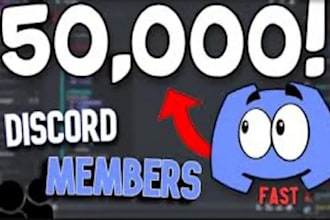 grow, promote and boost your discord server organic promotion to get real member