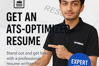 craft a professional CV or resume that will boost your career to get you hired