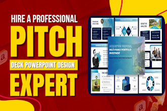 design canva film real estate investor pitch deck for business or startups