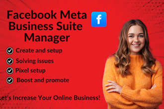 be your expert meta business suite manager and will run ads