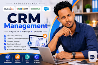 manage and clean your CRM database professionally