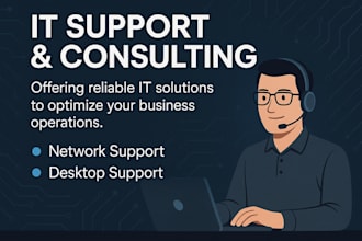 provide support for anything related to IT